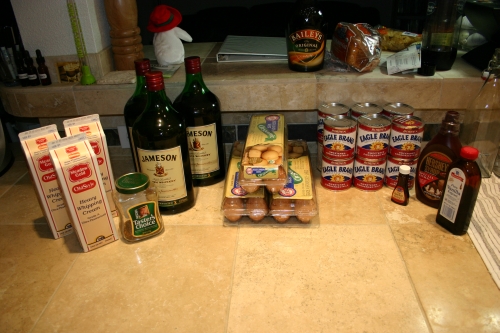 Irish Cream Ingredients